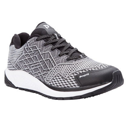 Propet's Men Diabetic Walking Shoes - Propet One MAA102M - Black/Silver