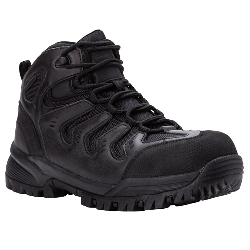 Propet's Men Diabetic Work Boot Sentry MBU032M Black Comfy Shoes