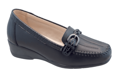 Pilgrim Women Dress Shoes - Claire W3131 - Black Leather