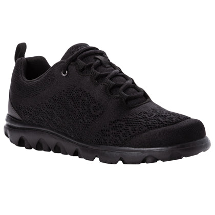 Propet Women's Active Walking Shoe - TravelActiv W5102 - All Black