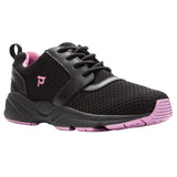 Propet's Women Active Walking Shoes - Stability X- WAA032M - Black/Berry