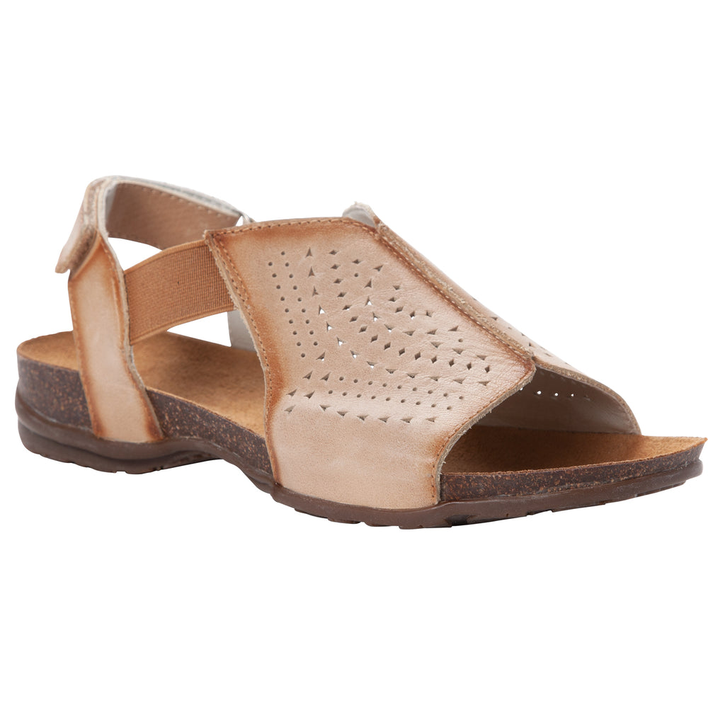 Propet Women s Sandals Feya WSX114L Oyster Comfy Shoes