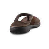 Dr. Comfort Men Ortho Sandals- Collin - Chocolate