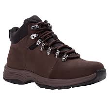 Propet's Men Diabetic Work Boots- Cody MBA002S - Brown