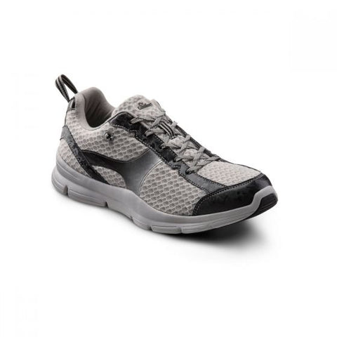 Dr. Comfort Men's Athletic Diabetic Shoes - Chris - Grey