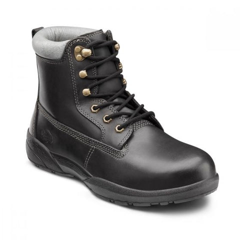 Dr. Comfort Men's Boots - Protector - Black