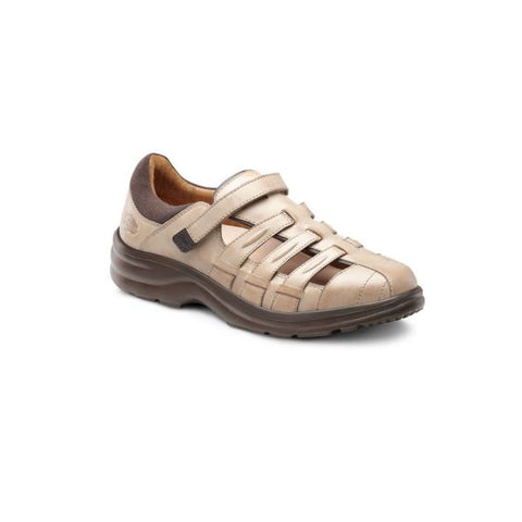 Dr. Comfort Women's Diabetic Casual Shoe - Breeze - Light Gold