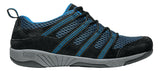 Propet's Men Walking Shoes- Jackson M0605 Black/Blue