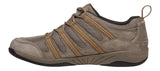Propet's Men Walking Shoes- Jackson M0605 Gunsmoke/Gold