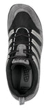 Propet's Men Walking Shoes- Jackson M0605 Pewter/Black