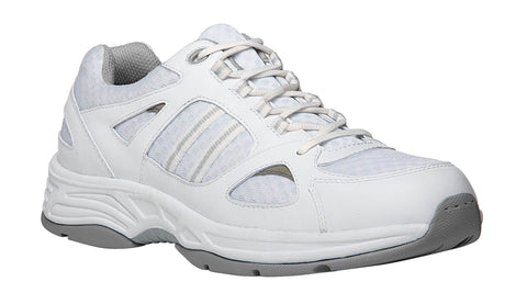 Propet Men Walking Sneaker - Denzel M0621 White