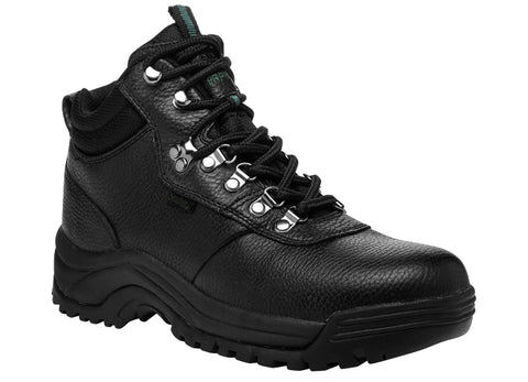 Propet's Men Diabetic Winter Boots- Cliff Walker M3188- Black