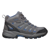 Propet's Men Diabetic Work Boots- M3599 - Grey/ Blue