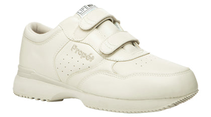 Propet's Men Diabetic Walking Shoes - Lifewalker Strap M3705- Sport White