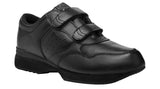 Propet's Men Diabetic Walking Shoes - Lifewalker Strap M3705- Black