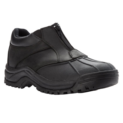 Propet's Men Winter Boots- Blizzard Ankle Zip M3786- Black