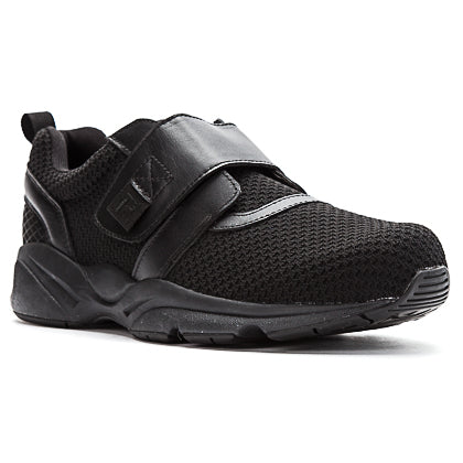 Propet's Men Active Walking Shoes - Stability X Strap- MAA013M - Black