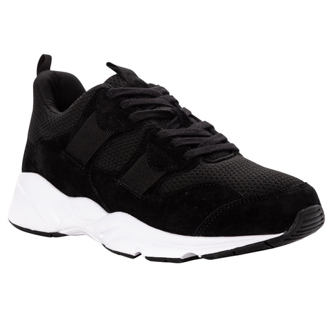 Propet's Men Walking Shoes - Stability Stratum MAA172M - Black
