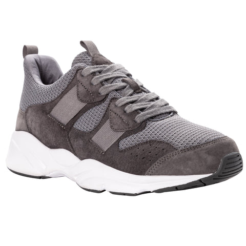 Propet's Men Walking Shoes - Stability Stratum MAA172M - Grey
