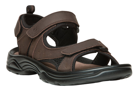 Propet's Men Water Friendly Sandals -Daytona MSV013L- Brown