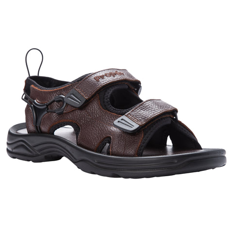 Propet's Men Water Friendly Sandals - SurfWalker II MSV023L-Brown