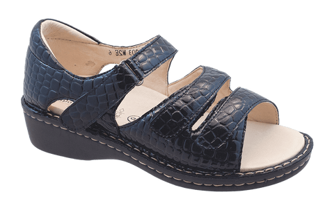 Pilgrim Women Sandals -P3203 Andrea - Black/ CRC