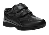 Propet Women's Diabetic Casual Shoe - Tour Walker Strap W3902- Black