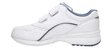 Propet Women's Diabetic Casual Shoe - Tour Walker Strap W3902- White/Blue