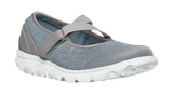 Propet Women's Active Shoe - TravelActiv Mary Jane W5103- Silver