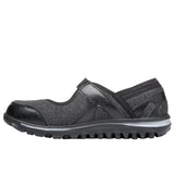 Propet Women Diabetic Mary Jane Shoes - Onalee WAA003J - Grey/Black