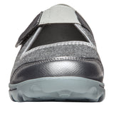 Propet Women Diabetic Mary Jane Shoes - Onalee WAA003J - Grey/Silver