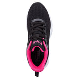 Propet Women's Stability Shoe- Stability Strive WAA212M - Black/ Hot Pink