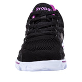 Propet Women's TravelActiv Axial WAT092M- Black/Purple