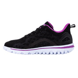 Propet Women's TravelActiv Axial WAT092M- Black/Purple