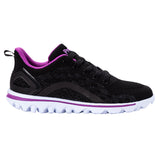 Propet Women's TravelActiv Axial WAT092M- Black/Purple