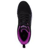 Propet Women's TravelActiv Axial WAT092M- Black/Purple