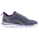 Propet Women's TravelActiv Axial WAT092M- Grey/Purple