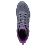 Propet Women's TravelActiv Axial WAT092M- Grey/Purple