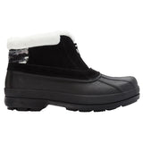 Propet Women Lumi Ankle Zip WBX012S - Insulated Waterproof Winter Booties -Black/White