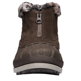Propet Women Lumi Ankle Zip WBX012S - Insulated Waterproof Winter Booties -Brown