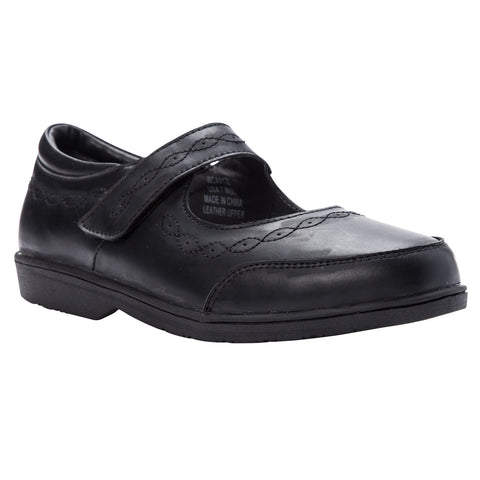 Propet Women's Diabetic Casual Shoe Mary Ellen- WCA013L- Black