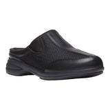 Propet Women's Slip Resistant Washable Walker Slide - WCS001M - Black Mesh