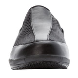 Propet Women's Slip Resistant Washable Walker Slide - WCS001M - Black Mesh