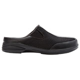 Propet Women's Slip Resistant Washable Walker Slide - WCS001M - Black Mesh