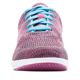 Propet Women's Washable Walker Revolution Slip Resistant- WCS012M - Berry/Blue