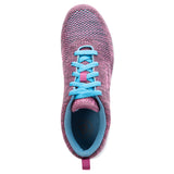 Propet Women's Washable Walker Revolution Slip Resistant- WCS012M - Berry/Blue