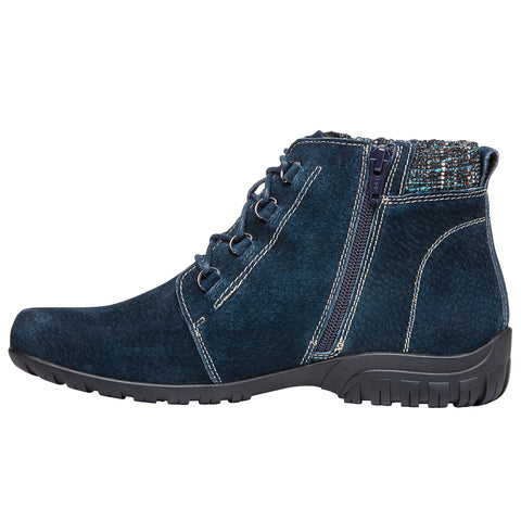 Propet Women s Boot Delaney WFV002S Navy Comfy Shoes Medical Supplies