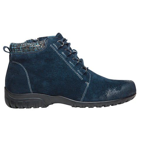 Propet Women s Boot Delaney WFV002S Navy Comfy Shoes