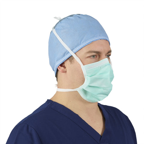 Surgical Tie Level 1 Mask Fluid resistant