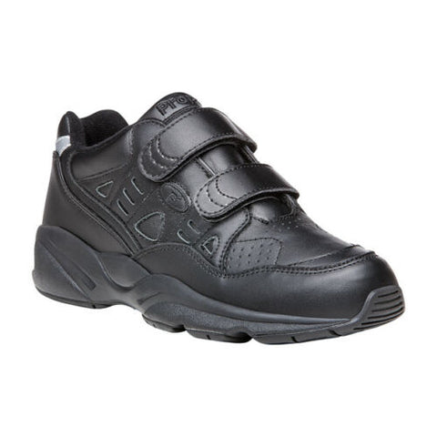 Propet's Men Diabetic Walking Shoes - Stability Walker Strap M2035- Black